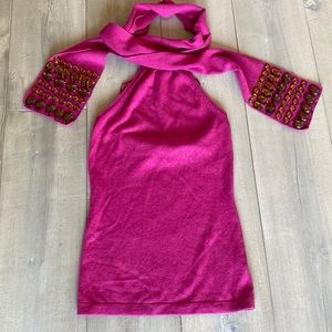 Trina Turk Cashmere Halter